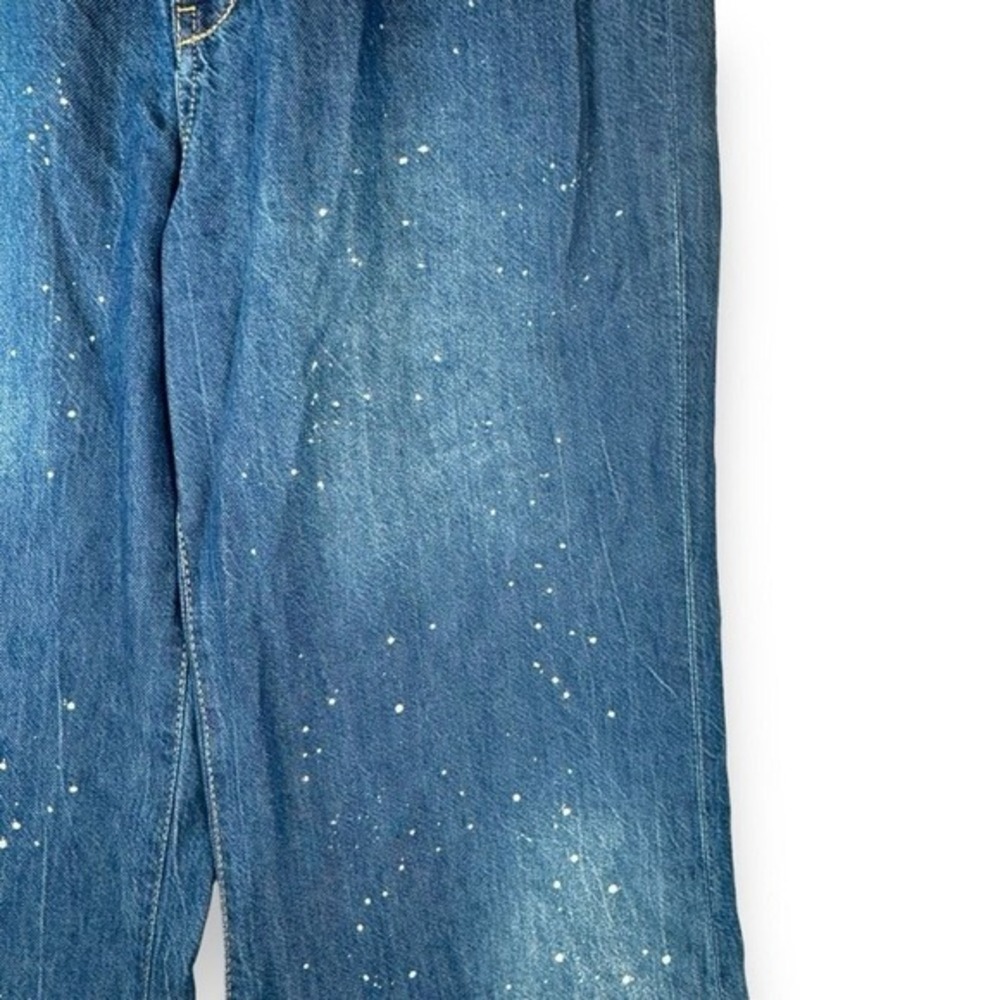 Pilcro Anthropologie The Annie High Rise Wide Leg Jeans Womens Size 30 Organic - Picture 4 of 16